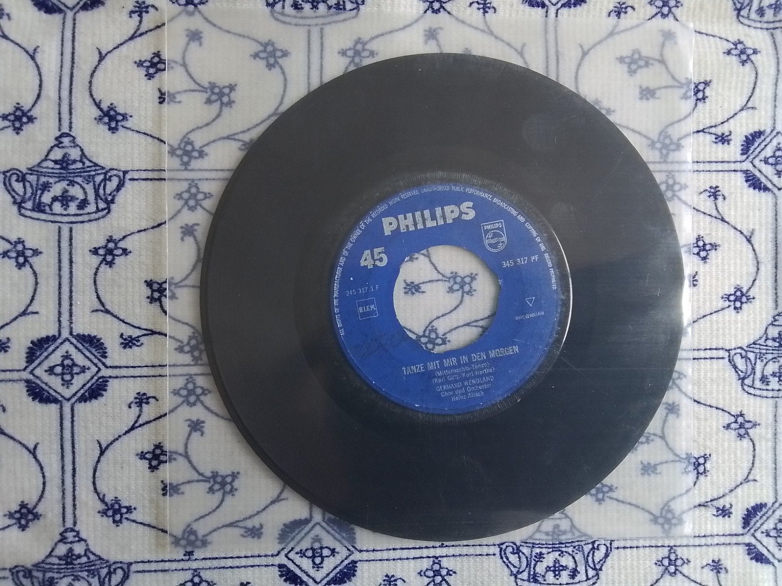 Gerhard wendland           Tanze mit mir in den morgen, Ophalen of Verzenden, Gebruikt, 7 inch, Pop