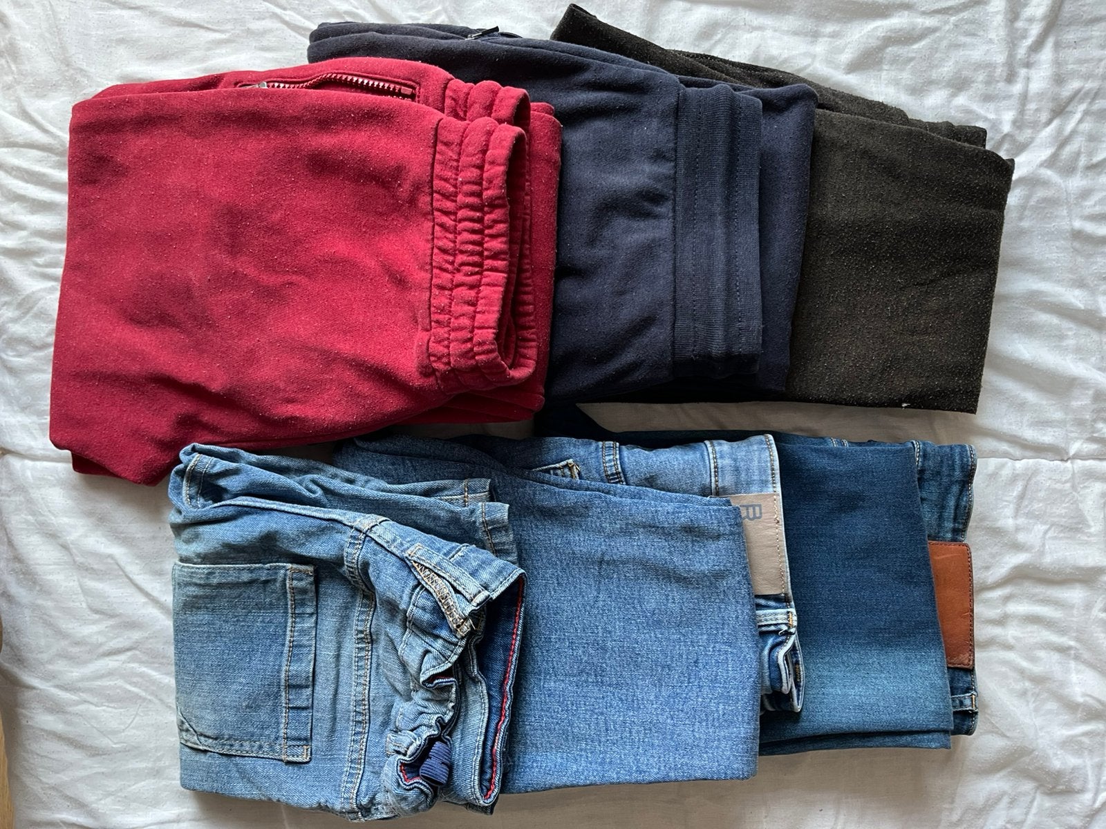 F: Broekenpakket 146/152, Ophalen of Verzenden, Gebruikt, Maat 146
