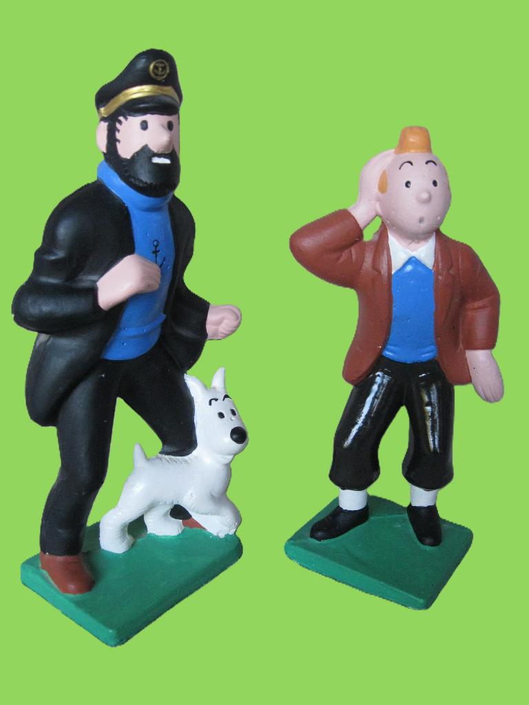 Zeldzame collector Kuifje, Bobby, kapitein Haddock., Verzamelen, Stripfiguren, Zo goed als nieuw, Beeldje of Figuurtje, Kuifje