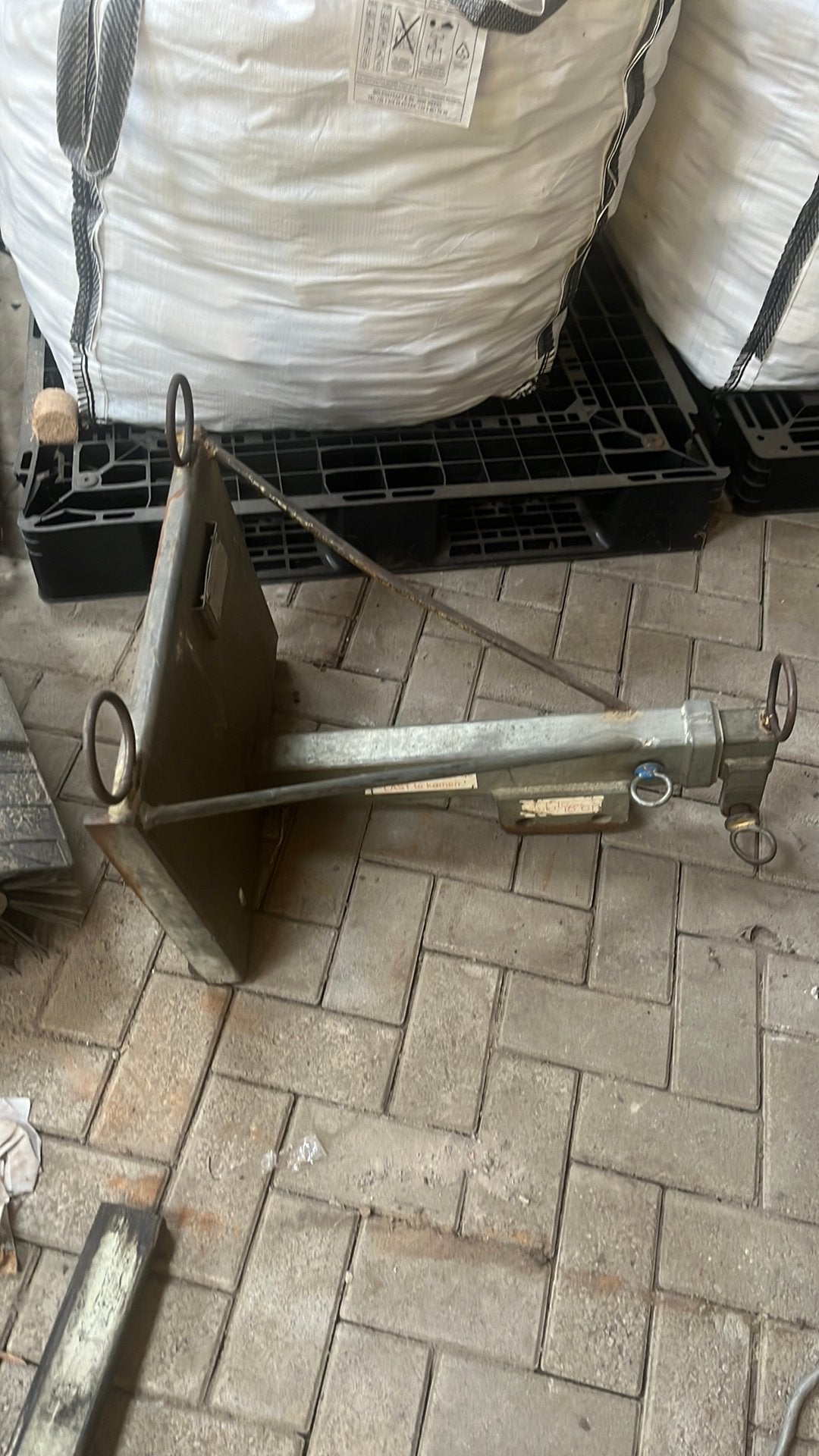 Hijsjip knikmops 130, Ophalen, Wiellader of Shovel