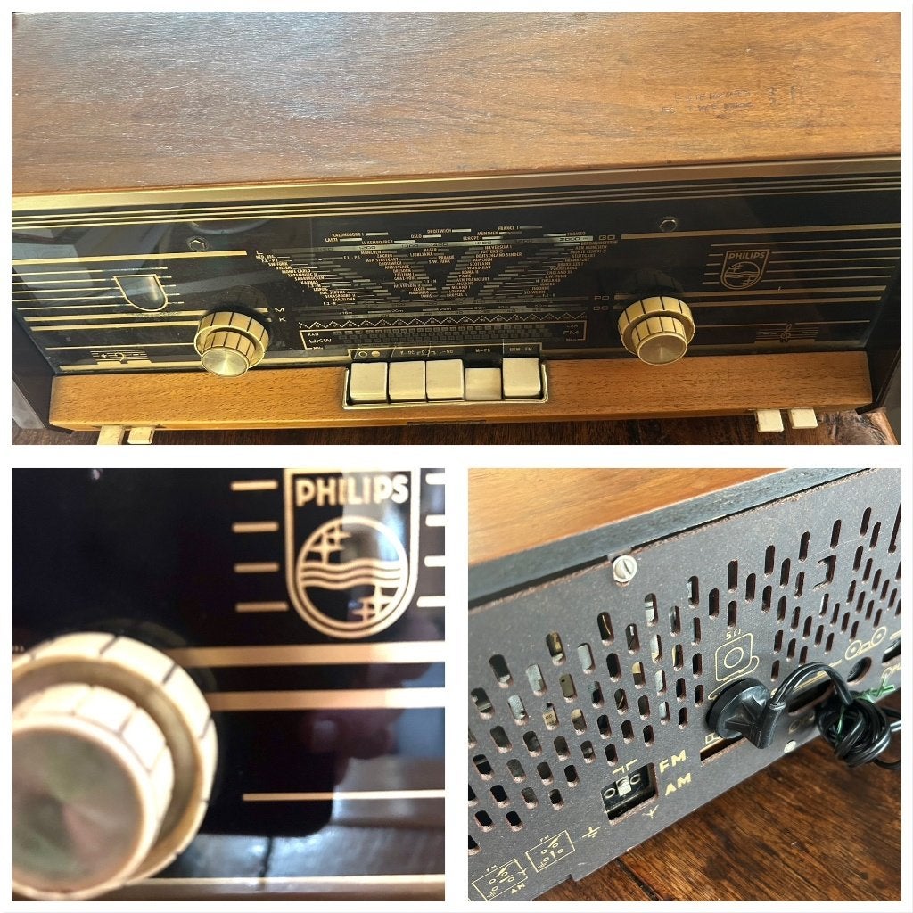 Philips B4X23A / 74 buizenradio, Ophalen, Gebruikt, Radio