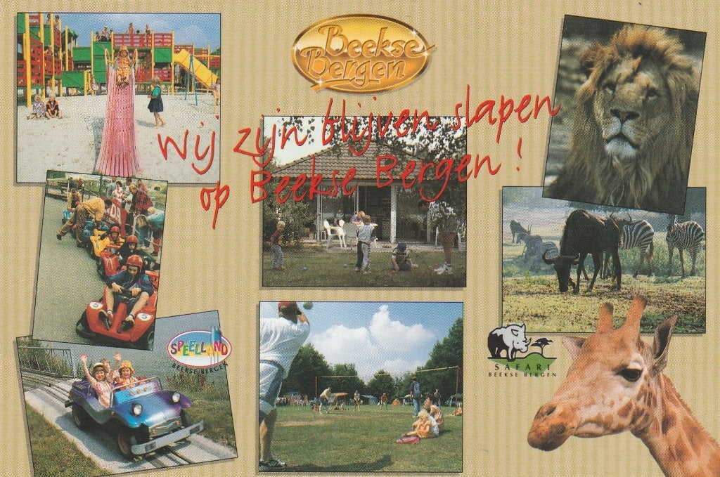 HILVARENBEEK Beekse Bergen Safari Speelland en Camping, Verzenden, 1980 tot heden, Gelopen, Noord-Brabant