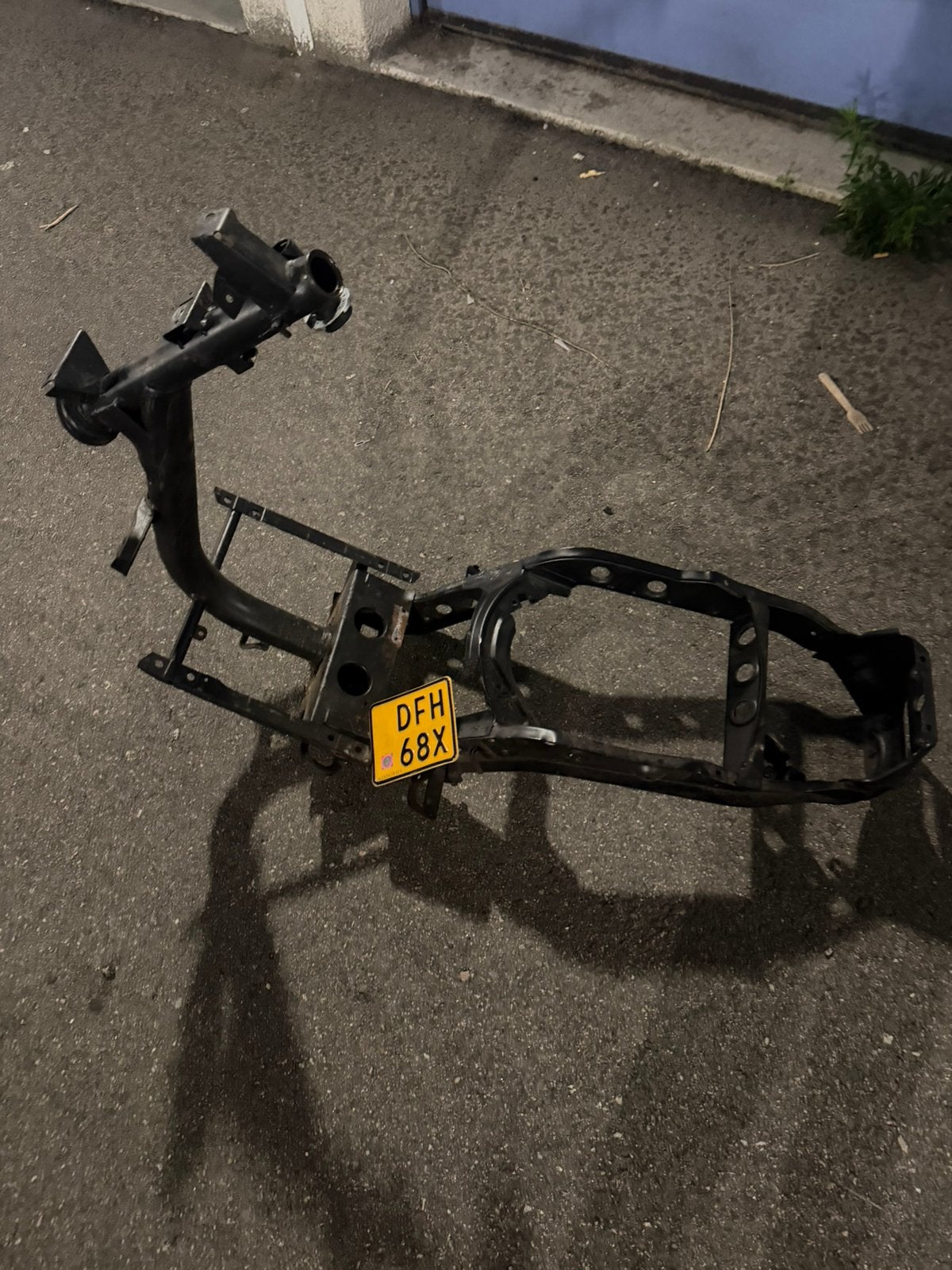 Zip brom frame, Fietsen en Brommers, Ophalen, Zo goed als nieuw, Frame, Piaggio