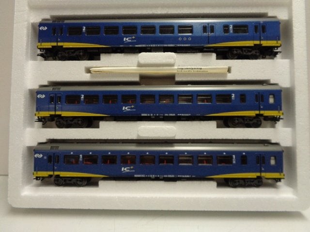 MARKLIN 42643 Set 3x ICR-rijtuigen NS (H0)., Wisselstroom, Wagon, Ophalen of Verzenden, Märklin