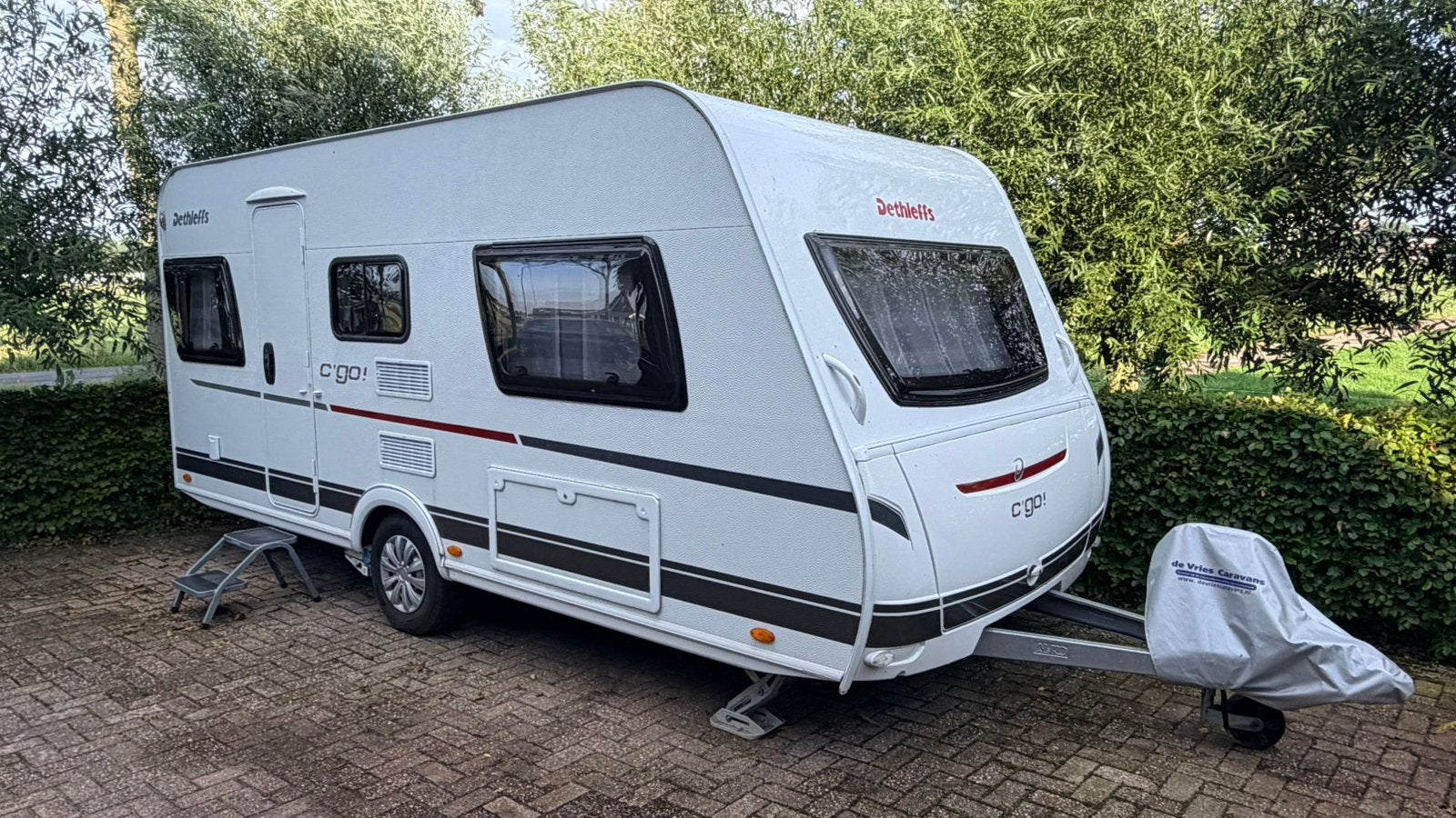 Dethleffs C’go 475 EL, Treinzit, Particulier, 5 tot 6 meter, Tot en met 4