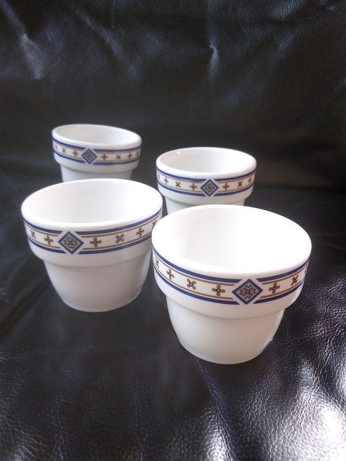 Bekers Dudson Duraline (4 stuks) Nu met GRATIS kaarsen!, Overige merken, Ophalen of Verzenden, Zo goed als nieuw, Overige stijlen