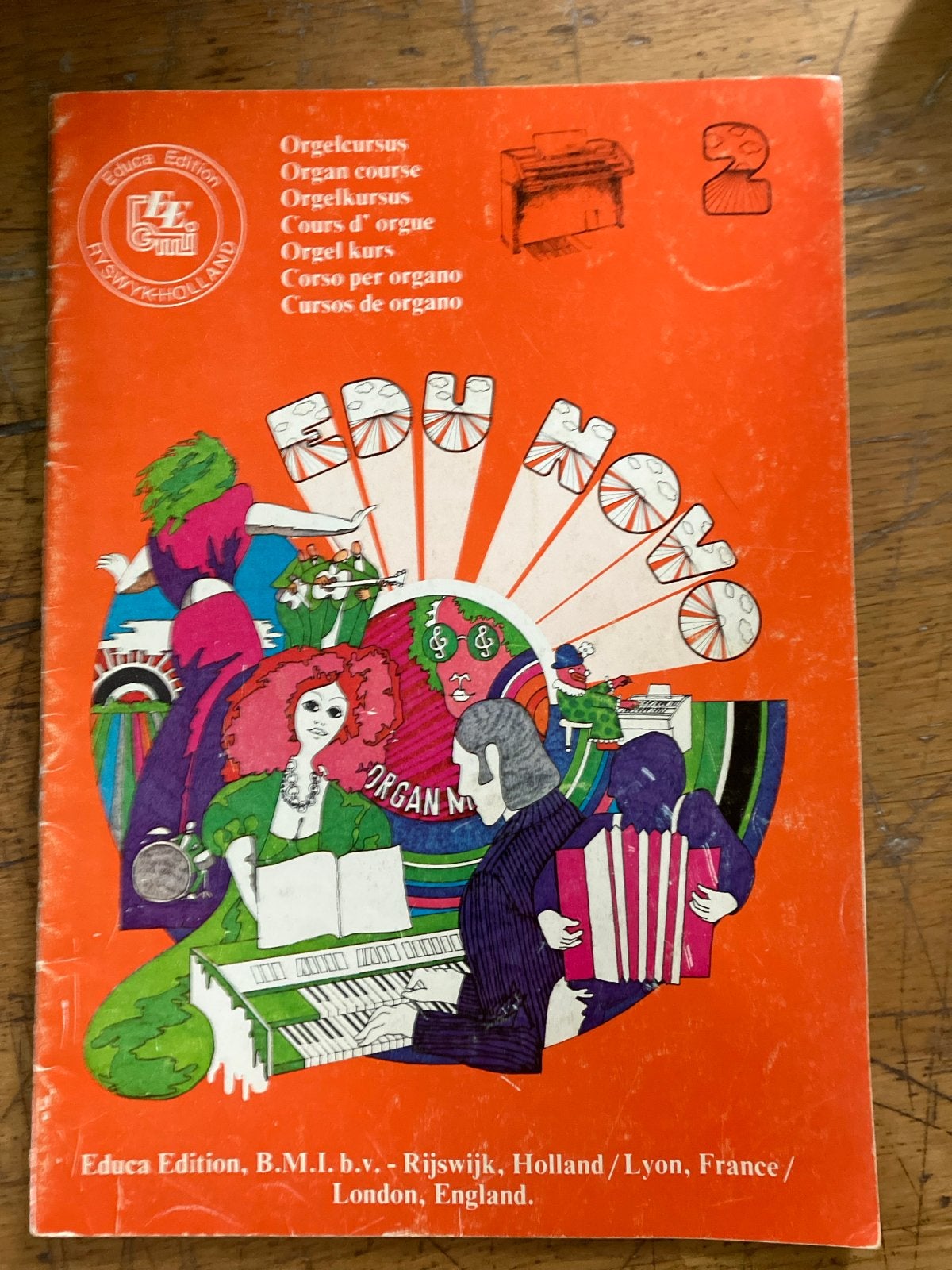 Orgelcursus Boek 2 - Educa Edition, Ophalen of Verzenden, Gebruikt