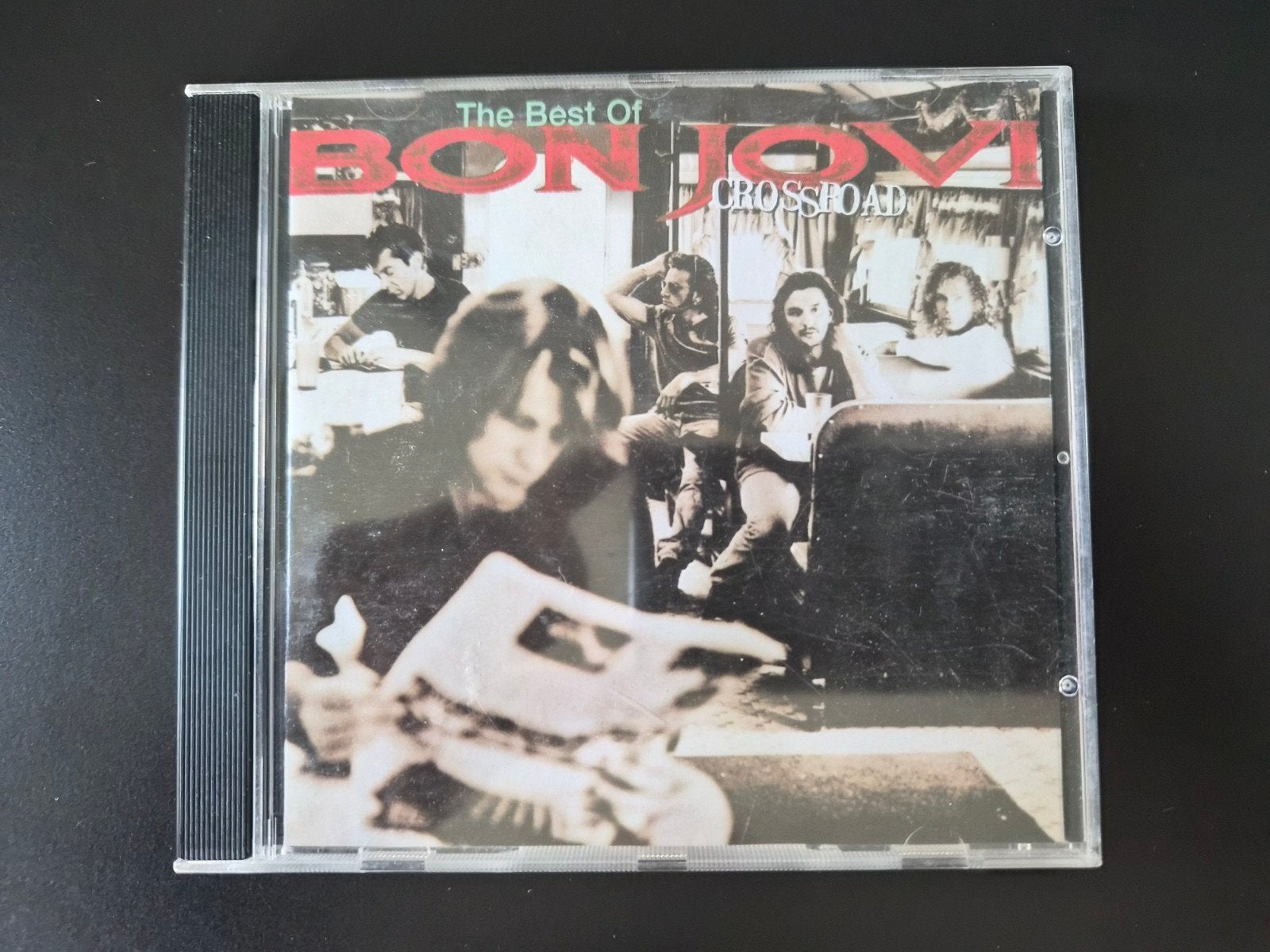 Bon Jovi album Cross road CD, Verzenden, Zo goed als nieuw, Overige formaten