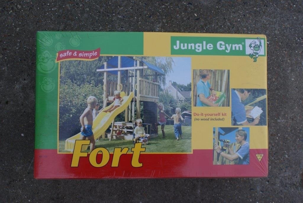 Montagedoos Jungle Gym speeltoestel diverse grotere types, Ophalen of Verzenden, Glijbaan