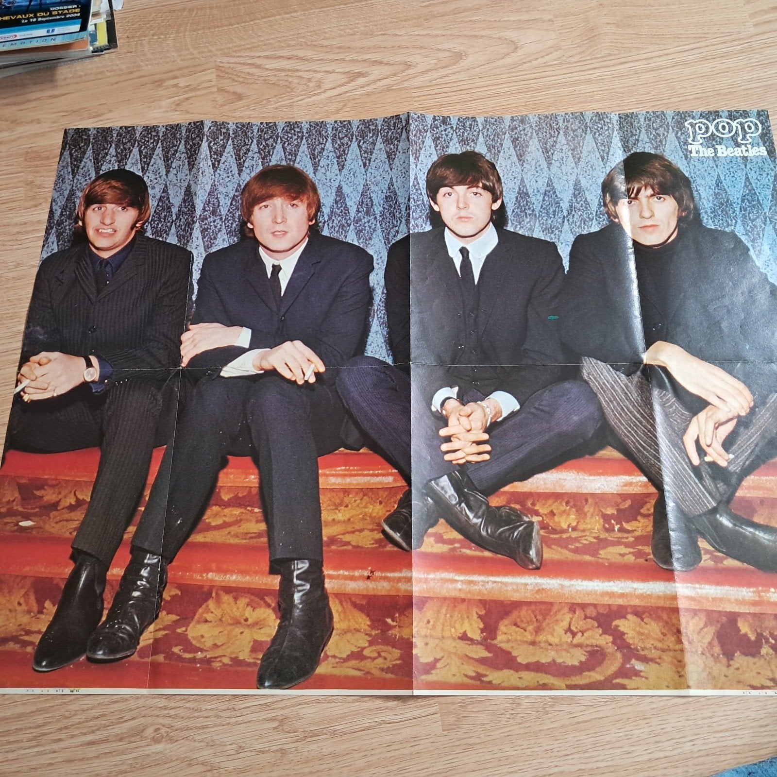 Beatles posters 1964/1965, Ophalen of Verzenden, Gebruikt, Poster, Artwork of Schilderij