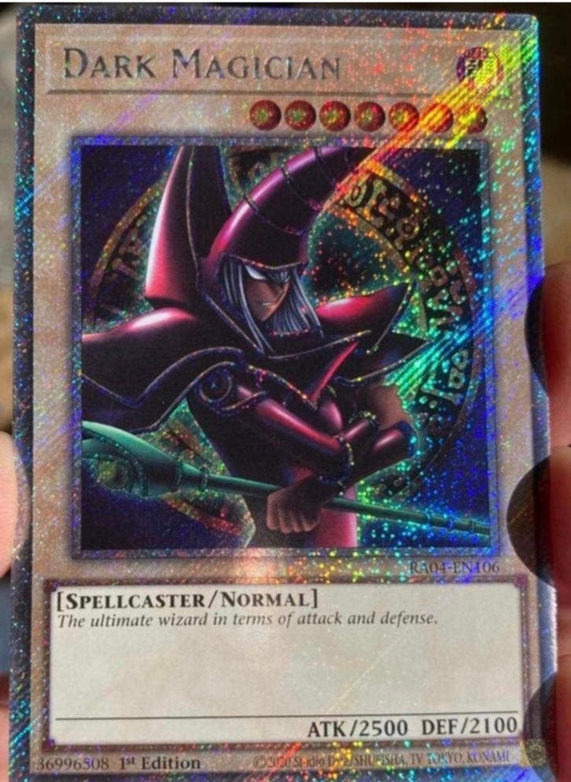 Yu-Gi-Oh! Alternate Dark Magician RA04 1st Edition !, Hobby en Vrije tijd, Verzamelkaartspellen | Yu-gi-Oh!, Ophalen of Verzenden