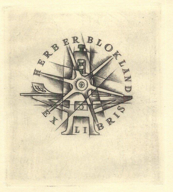 1421 Ex Libris Hongarije : József Vertel, z.j., Antiek en Kunst, Kunst | Etsen en Gravures, Verzenden