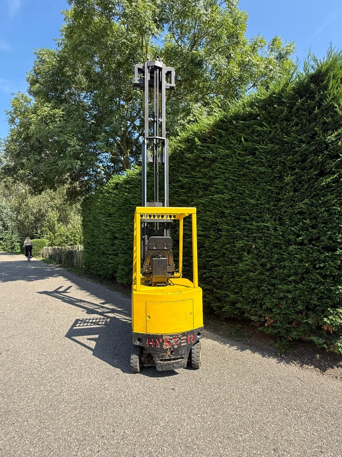 Hyster elektrische heftruck 1,5 ton, Zakelijke goederen, Machines en Bouw | Heftrucks en Intern transport, 1000 tot 2000 kg, Ophalen of Verzenden