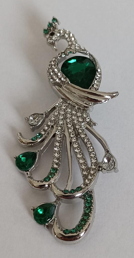 Pauw broche, Overige materialen, Overige kleuren, Nieuw, Ophalen of Verzenden