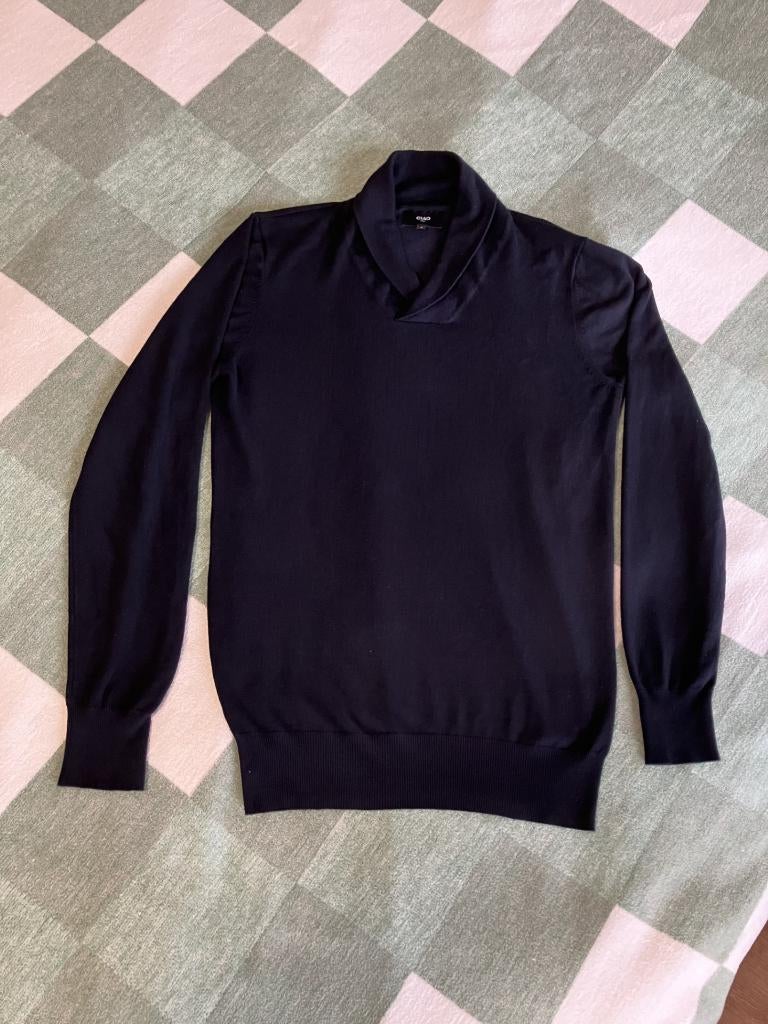Ciao Italy trui maat S blauw opstaande kraag, Overige kleuren, Zo goed als nieuw, Maat 46 (S) of kleiner, Ciao