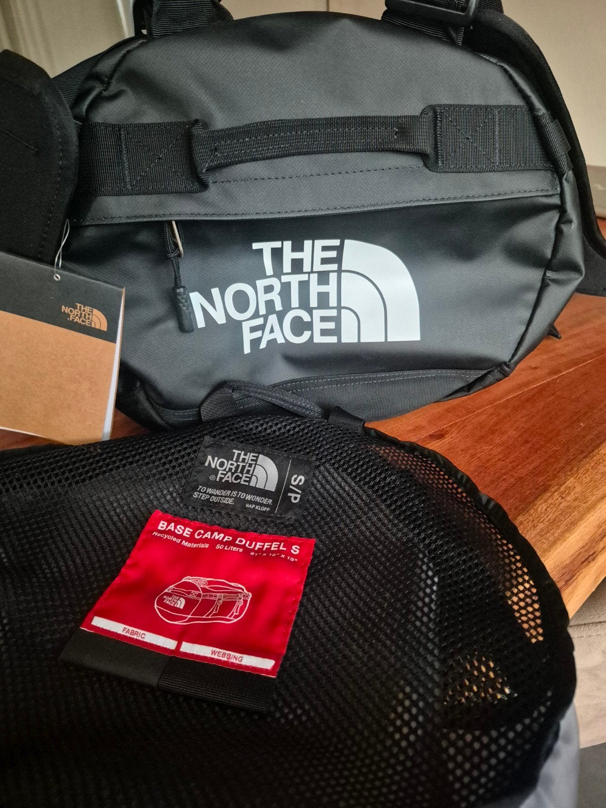 The North Face Base Camp Duffel S - Zwart, 50L, Sieraden, Tassen en Uiterlijk, Tassen | Reistassen en Weekendtassen, Ophalen of Verzenden