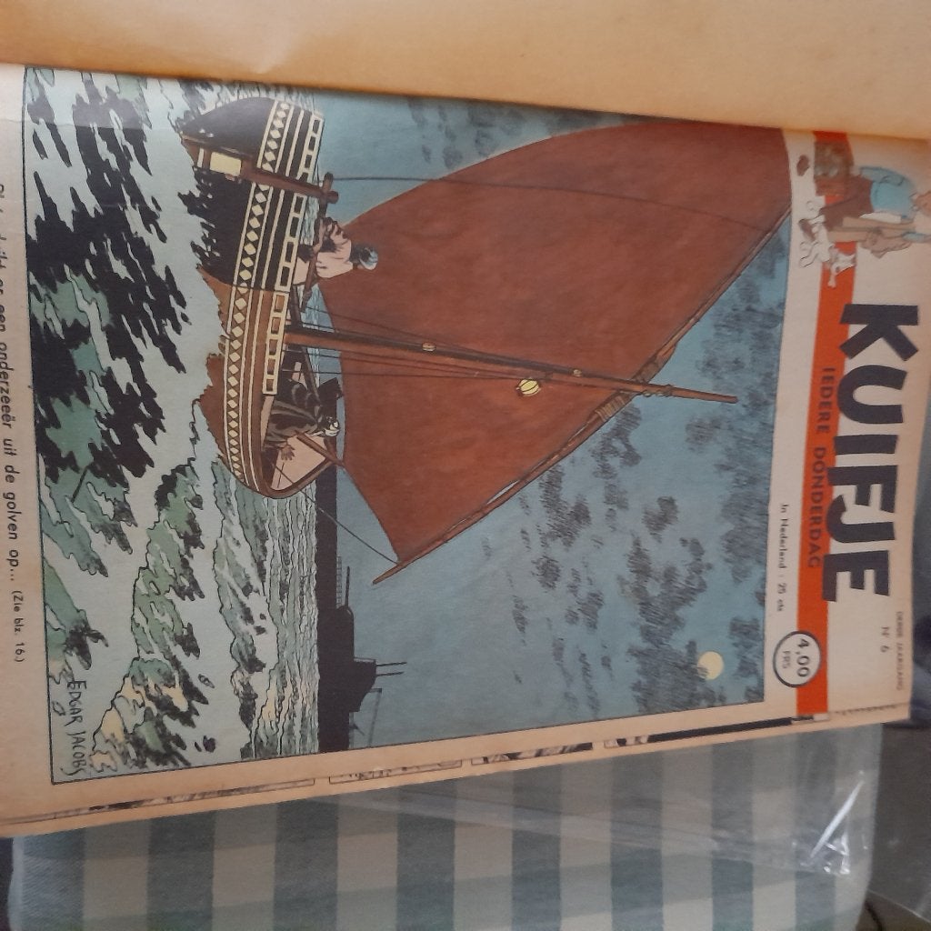 Kuifje weekblad bundelingen 3 en 5 Blake en Mortimer, Eén stripboek, Verzenden, Gelezen