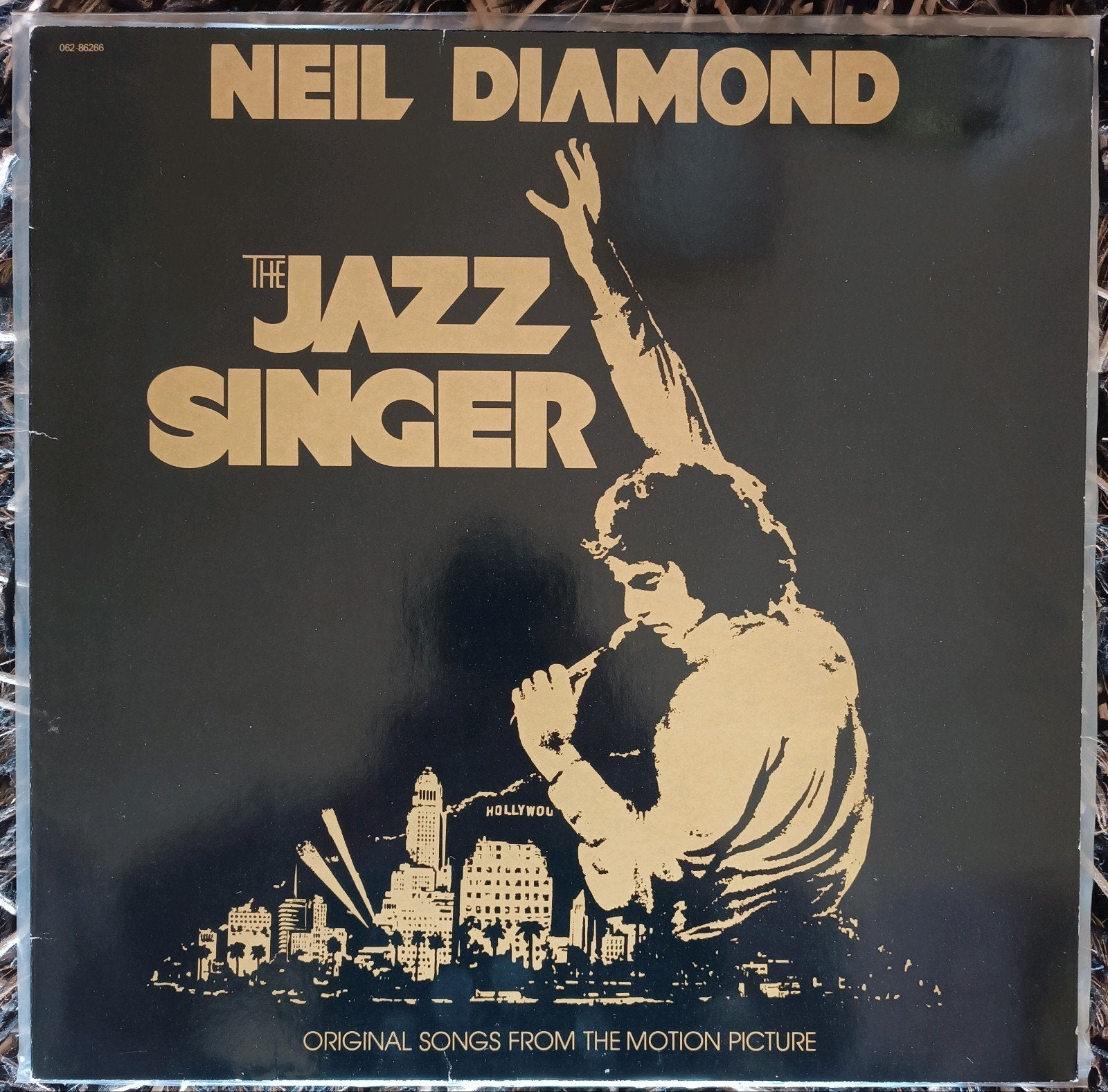 Neil Diamond - The Jazz Singer LP (Originele Soundtrack), Cd's en Dvd's, LP, Gebruikt, Soundtrack, Originele persing