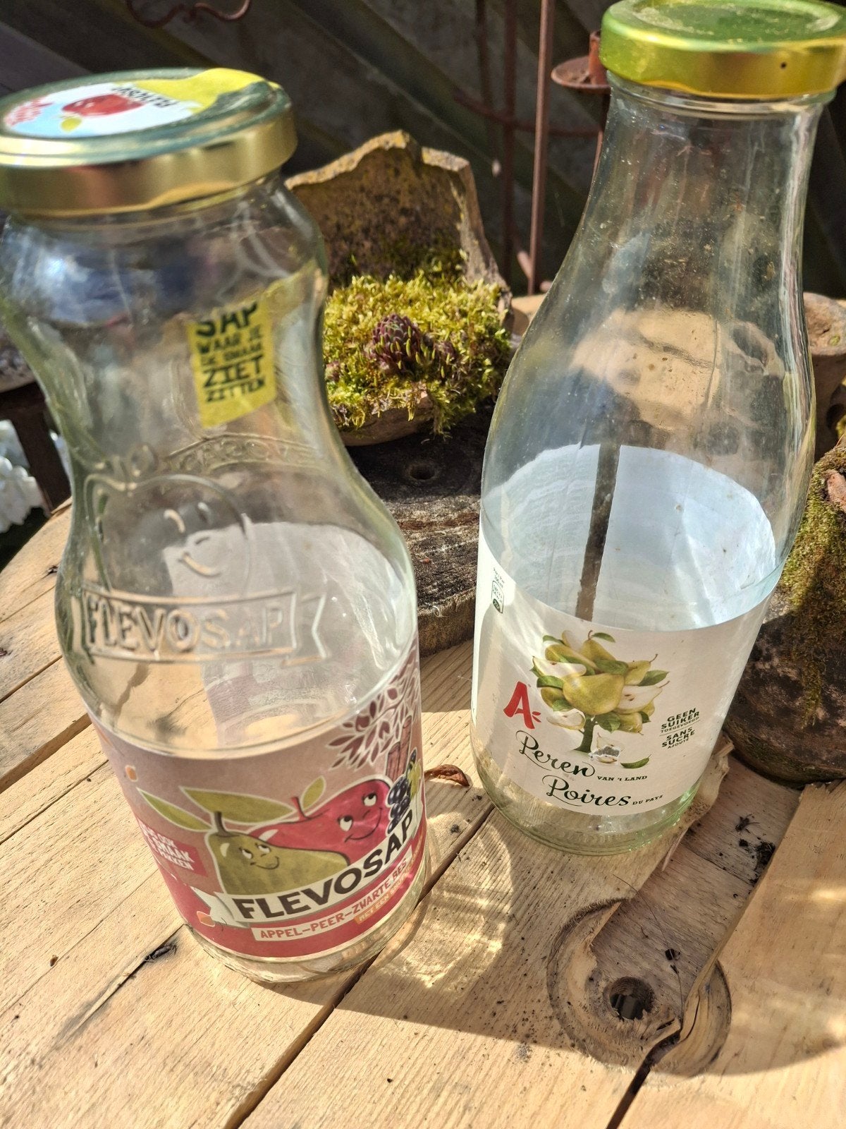 Sap flessen van glas, Ophalen of Verzenden, Nieuw