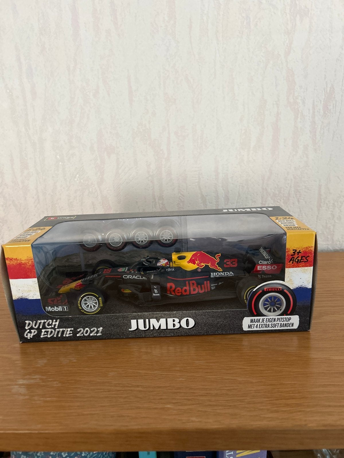 Jumbo Max Verstappen Red Bull Racing RB16B Dutch GP 2021, Ophalen, Nieuw, Auto, Overige merken