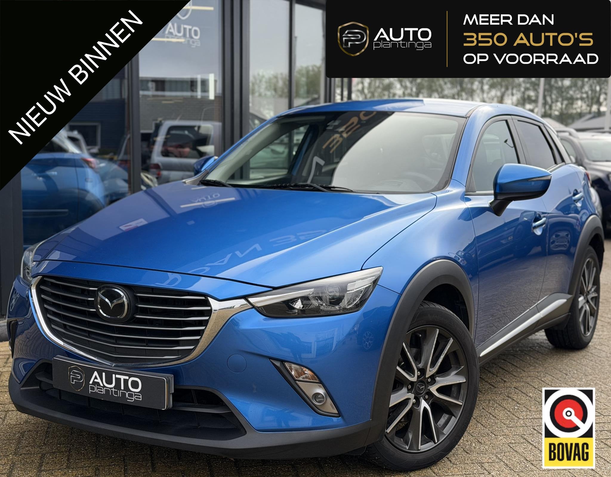 Mazda CX-3 2.0 SkyActiv-G 120 GT-M 120PK | AUTOMAAT | NL AUT, 1998 cc, Euro 6, 4 cilinders, Blauw