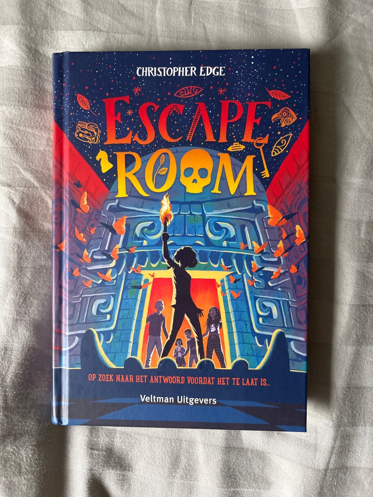 Escape Room - Christopher Edge (Veltman Uitgevers), Boeken, Kinderboeken | Jeugd | 10 tot 12 jaar, Ophalen of Verzenden, Nieuw