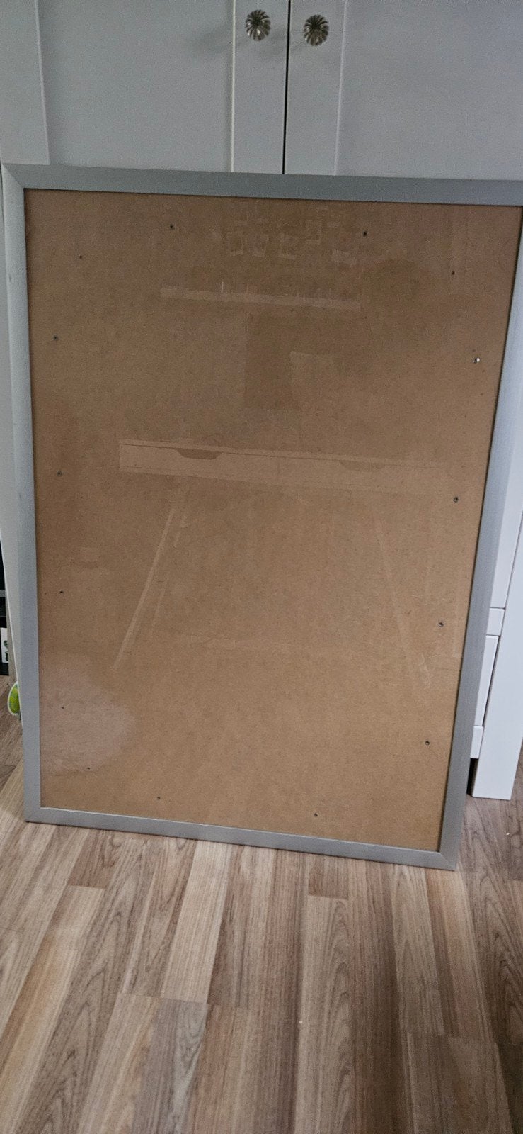 Wissellijst 100 x 70 cm zilver, glas izgs, Ophalen