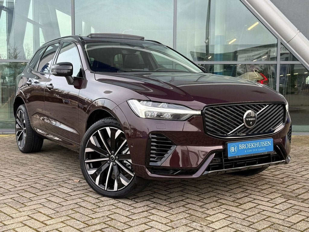 Volvo XC60 2.0 T6 Plug-in hybrid AWD Ultra Dark MY26 Luchtve, Auto's, Volvo, Automaat, Zwart, 4 cilinders, 1969 cc