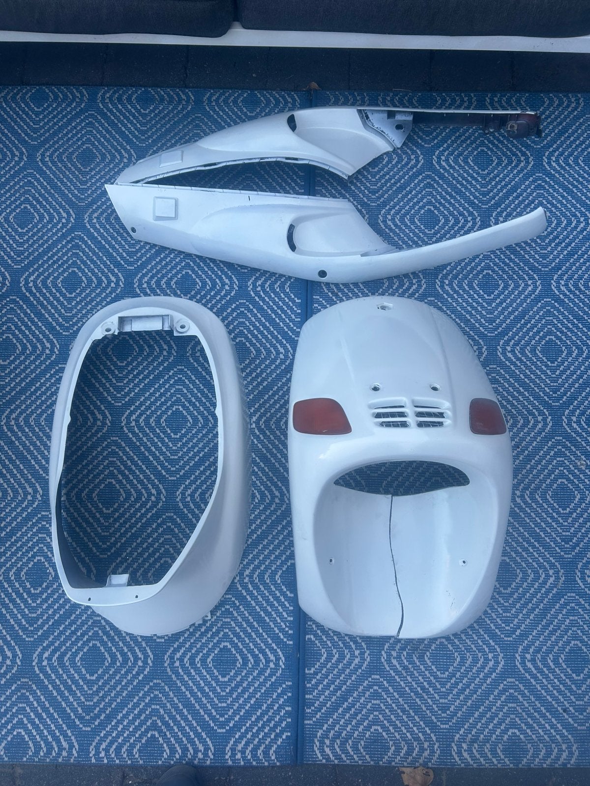 Zip type 3 voorkap compleet heel nette staat, Ophalen of Verzenden, Zo goed als nieuw, Kap, Piaggio