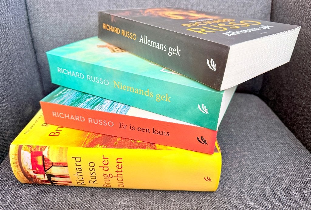 Vier romans van de Australische auteur Richard Russo, Wereld overig, Richard Russo, Nieuw, Ophalen of Verzenden