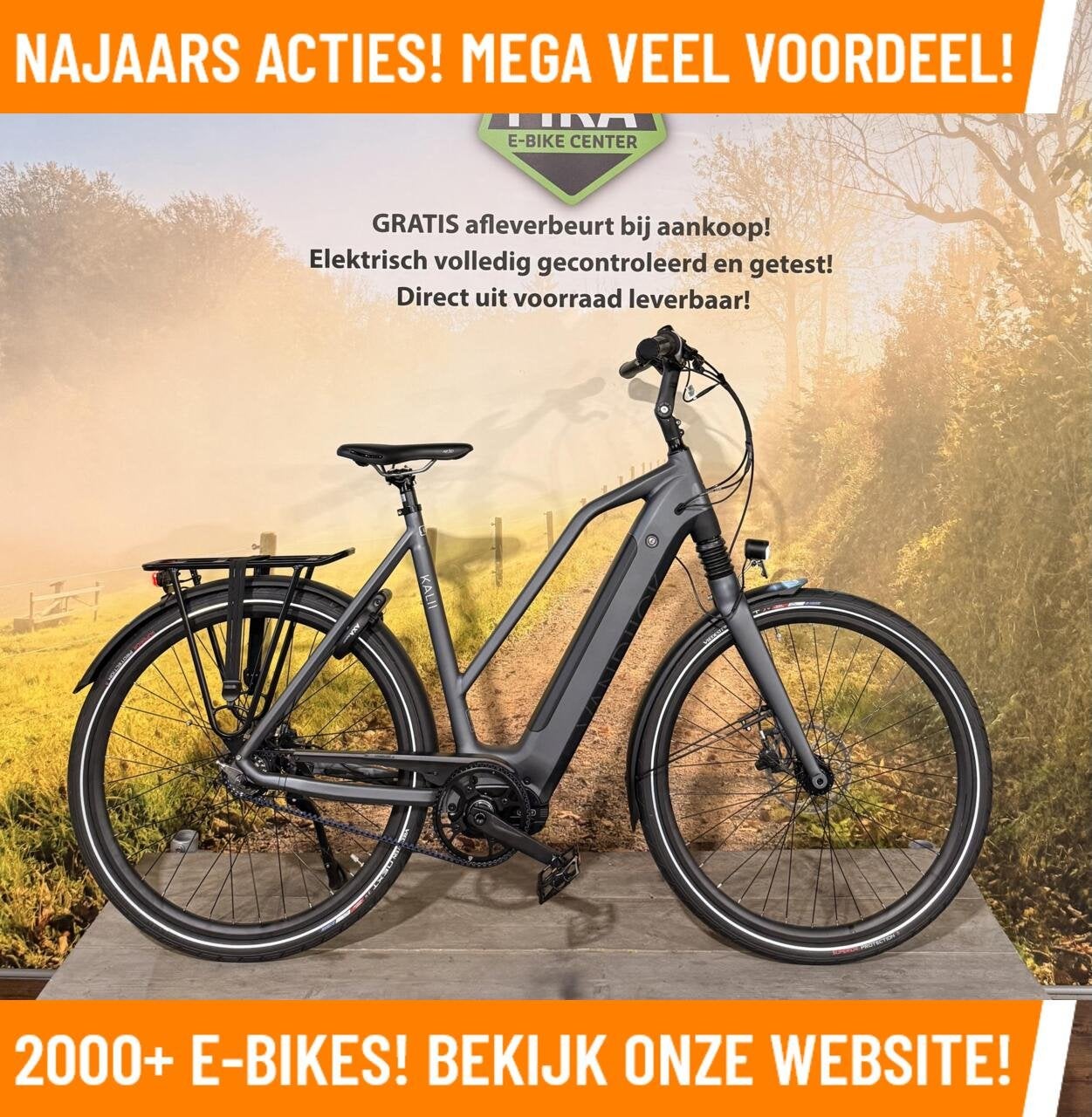 Van Dijck Kalli Elektrische fiets met Bafang midden motor!
