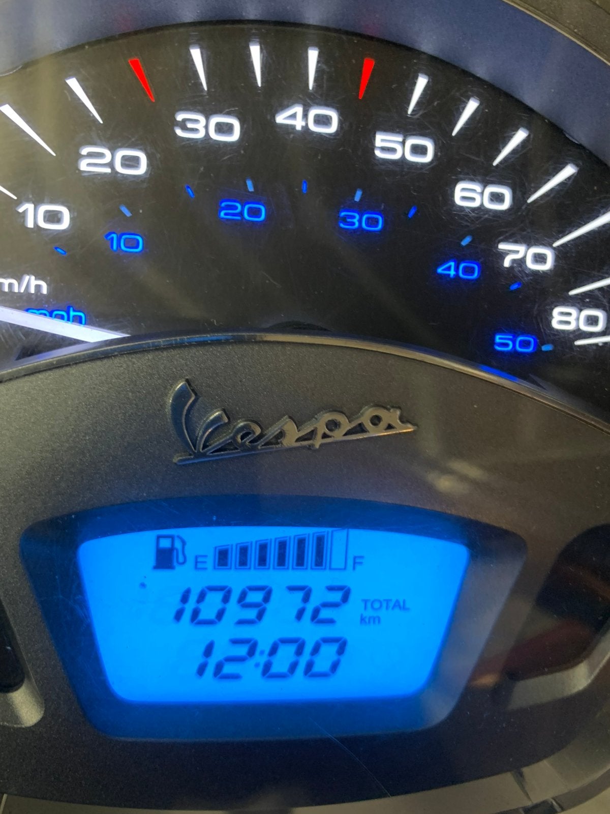 Teller vespa primavera met 10972km op de teller in Amsterdam, Ophalen, Zo goed als nieuw, Overige typen, Vespa