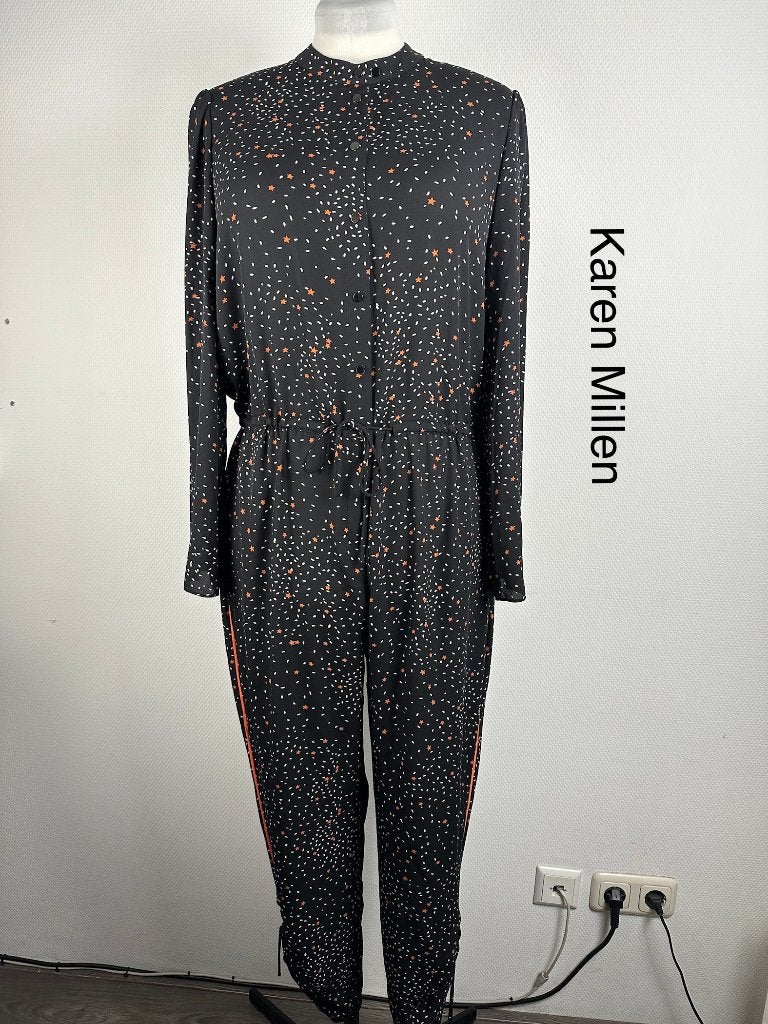 Karen Millen Jumpsuit  (mt: 44) Nieuw 16,2/9698, Karen Millen, Zwart, Maat 42/44 (L), Nieuw