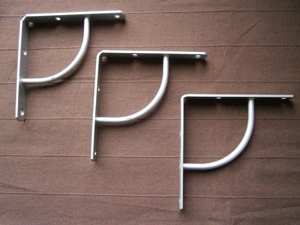Plankdragers metaal 3x, Ophalen, Gebruikt