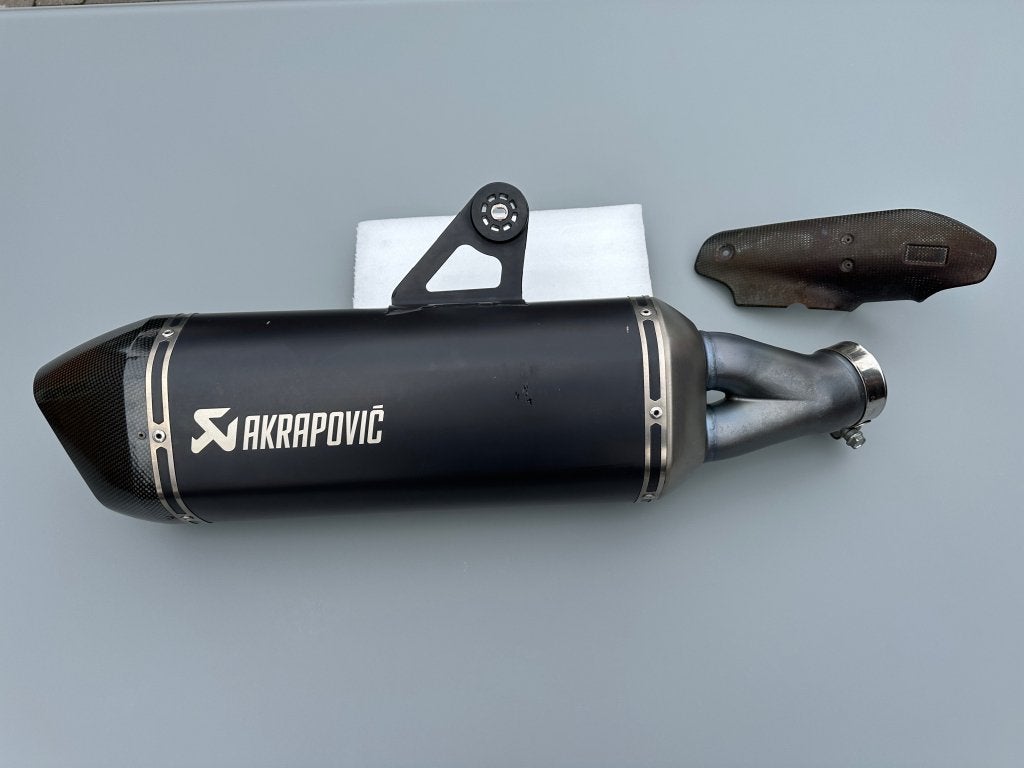 BMW R1200GS Akrapovic uitlaat demper, Niet ingevuld, Gebruikt, Niet ingevuld, Ophalen of Verzenden