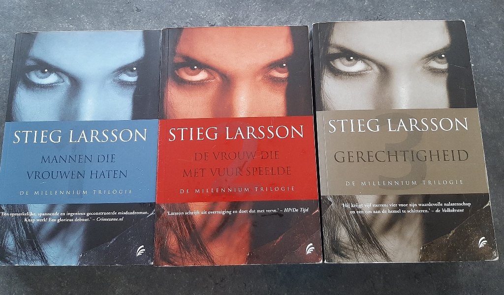 Stieg Larsson - De Millennium Trilogie, Boeken, Gelezen, Ophalen of Verzenden, Nederland, Stieg Larsson
