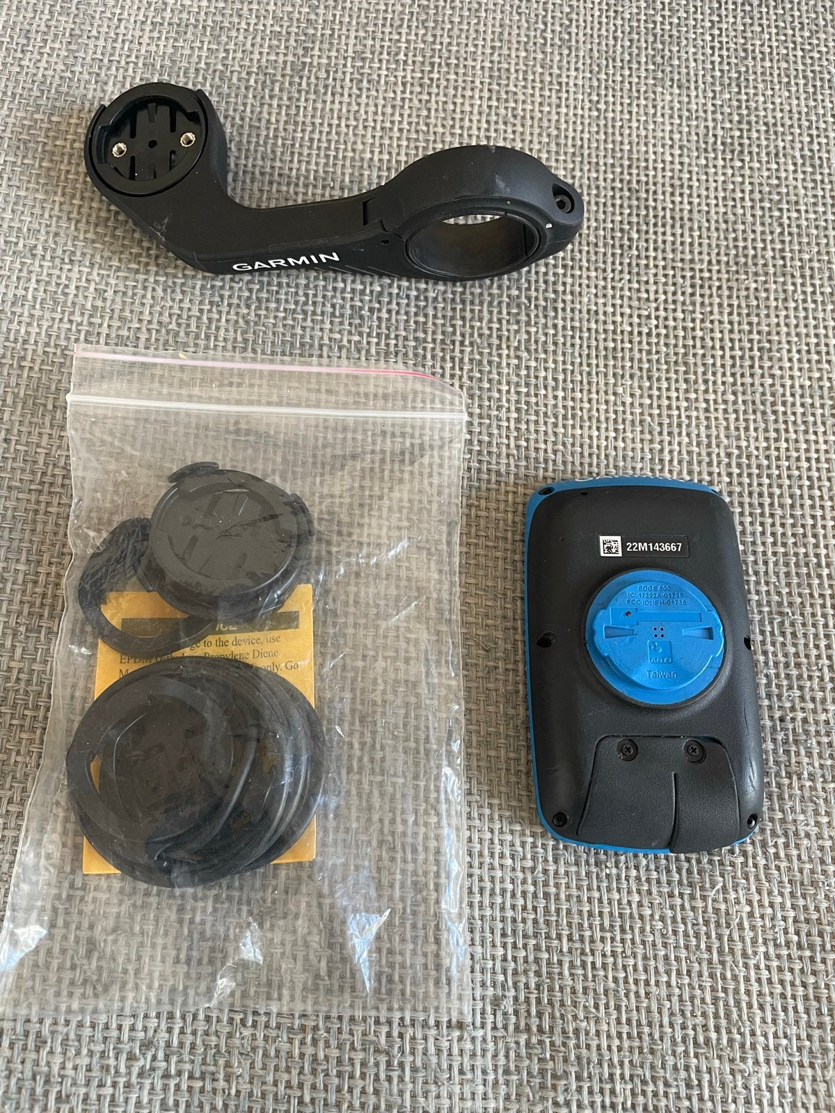 Garmin Edge 800 Fietscomputer met accessoires, Fietsen en Brommers, Ophalen of Verzenden, GPS, Gebruikt