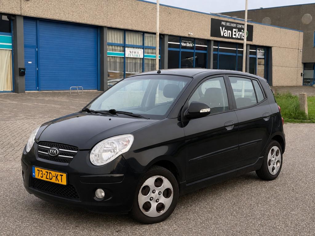 Kia Picanto 1.1 X-ecutive 5-DRS Climate Airco Elekpakket, Auto's, Kia, 4 cilinders, 400 kg, Zwart, Origineel Nederlands