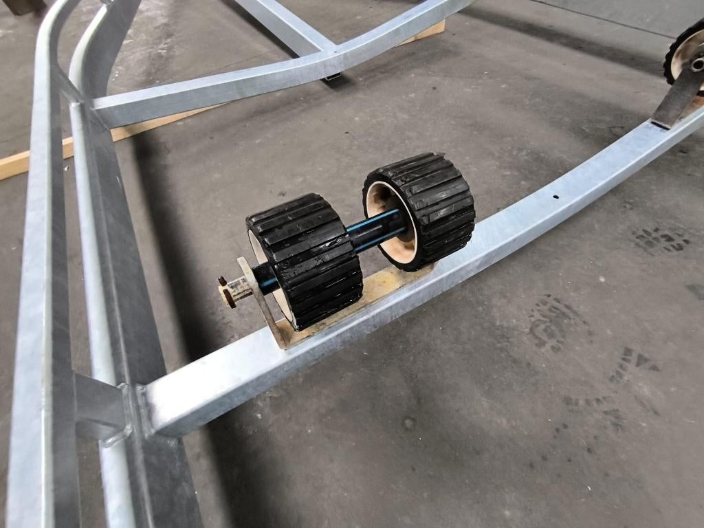 Compleet gebruikt rollenset boottrailer (ook per set), Ophalen of Verzenden, Gebruikt, Onderhoud en Reparatie