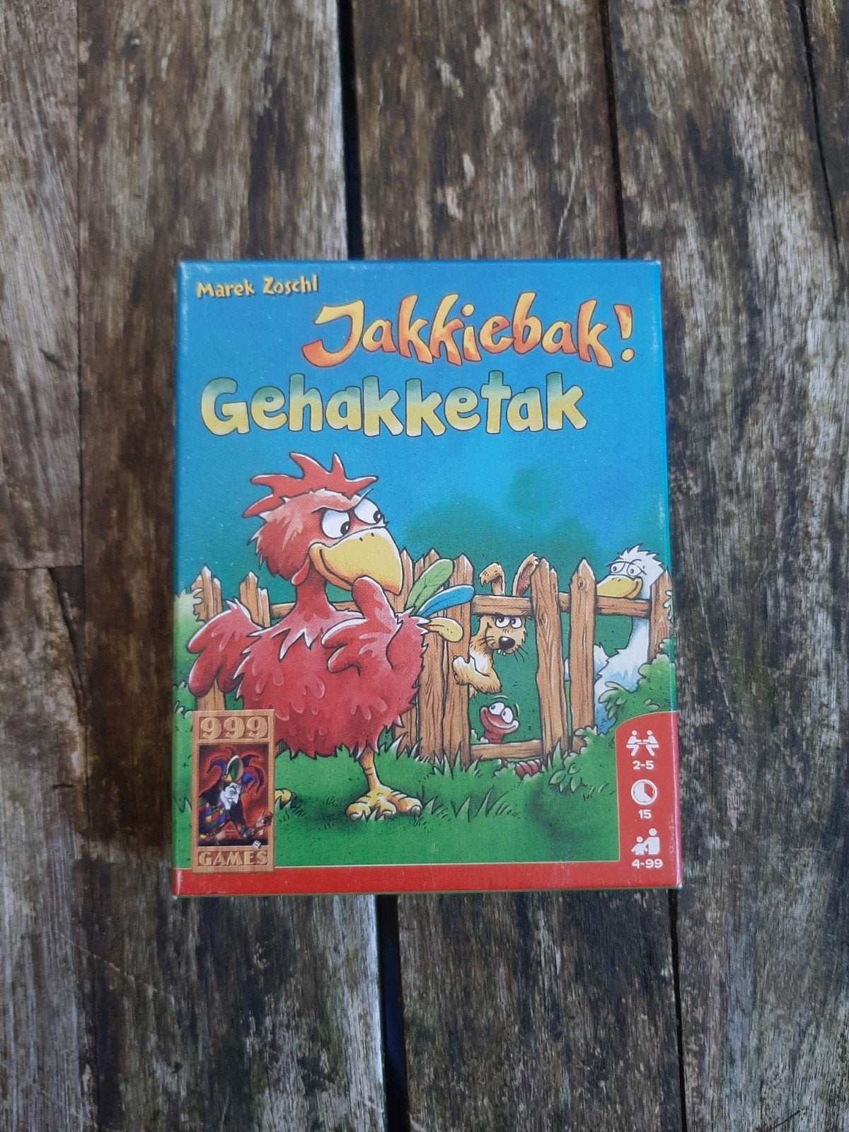 Jakkiebak gehakketak kaartspel spel, Ophalen of Verzenden
