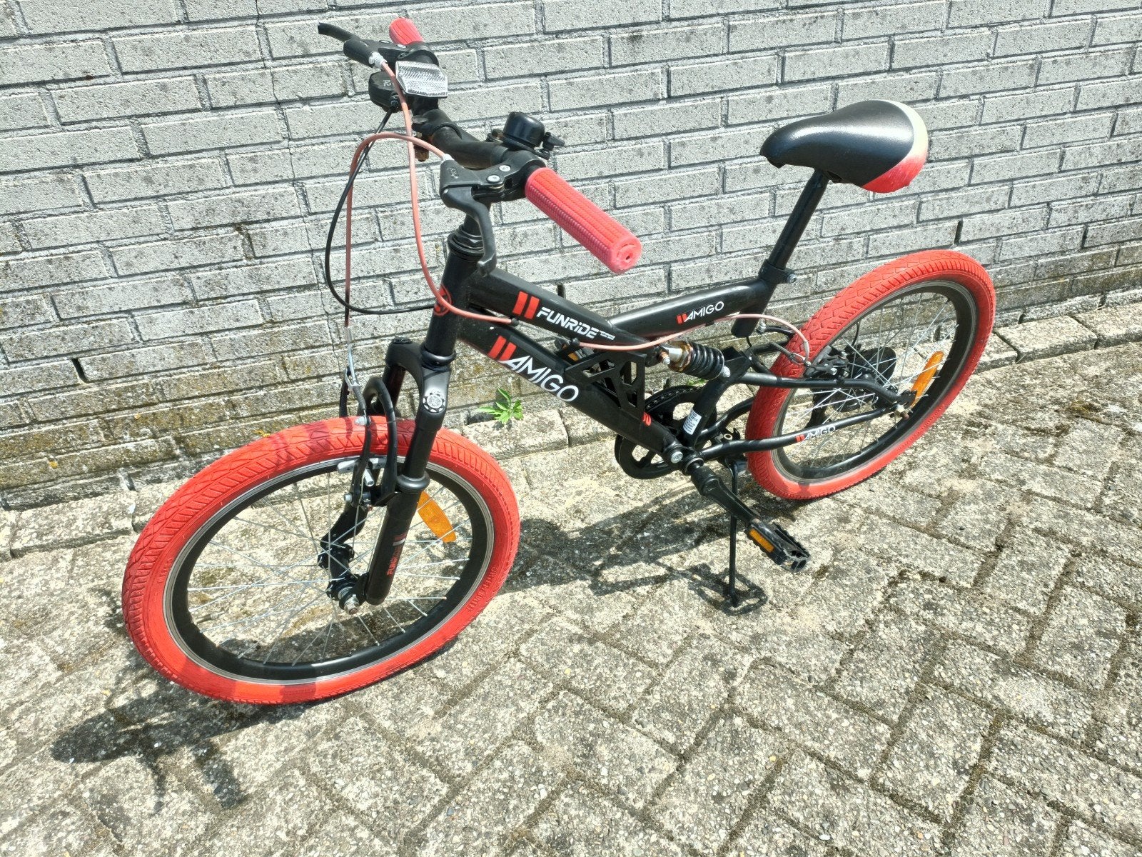 Crossfiets Amigo, Ophalen, Gebruikt, Staal, 20 tot 24 inch