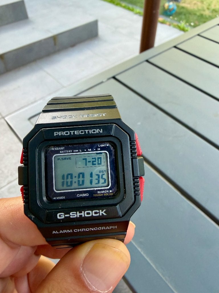 Casio GShock G-5500-1JF, Ophalen, Gebruikt, Polshorloge, Staal