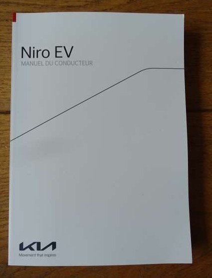 Kia Niro EV manuel du conducteur 2024 handleiding Francais, Verzenden