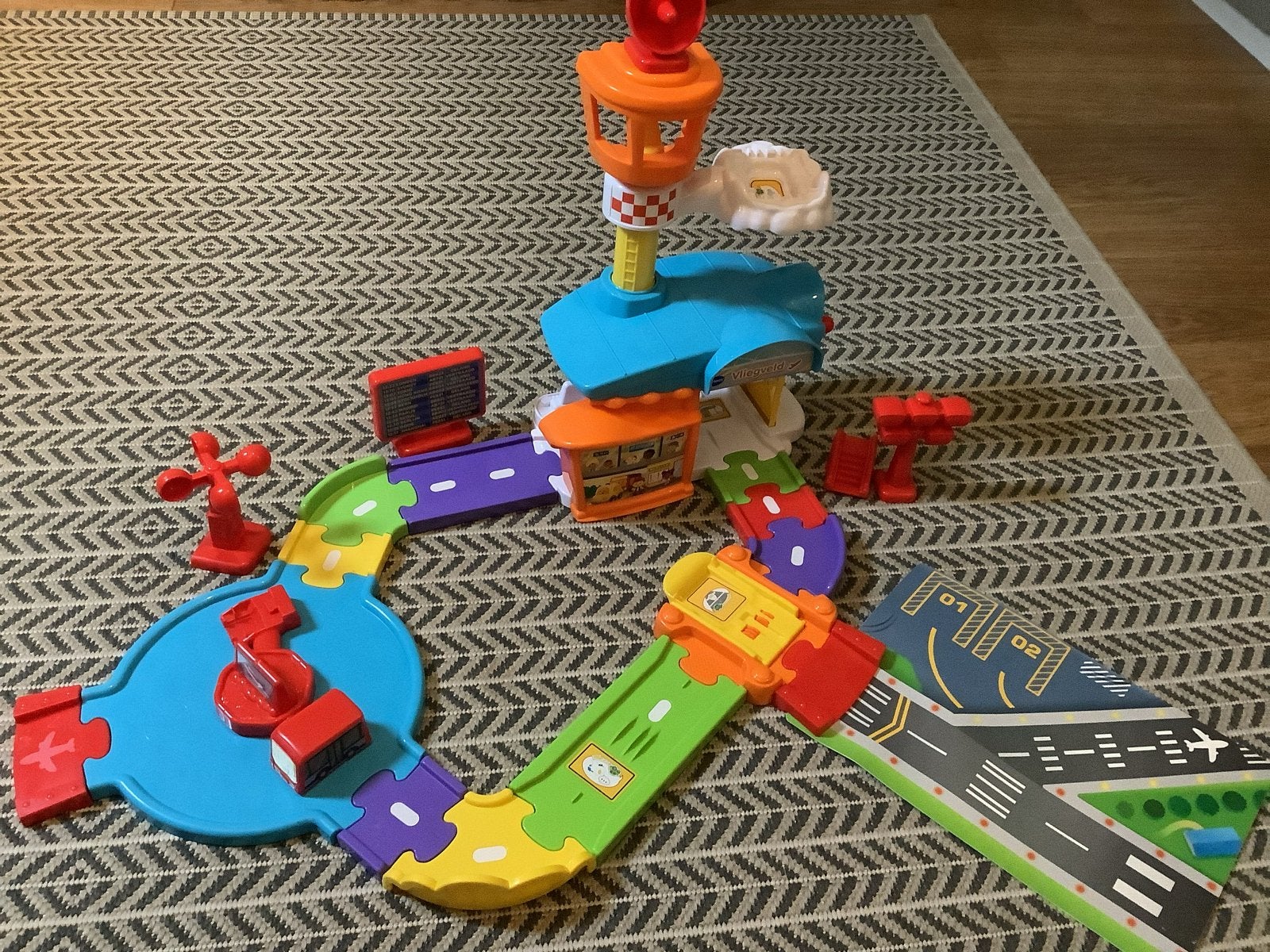 VTech Toet Toet Auto's Vliegveld, Ophalen of Verzenden, Zo goed als nieuw