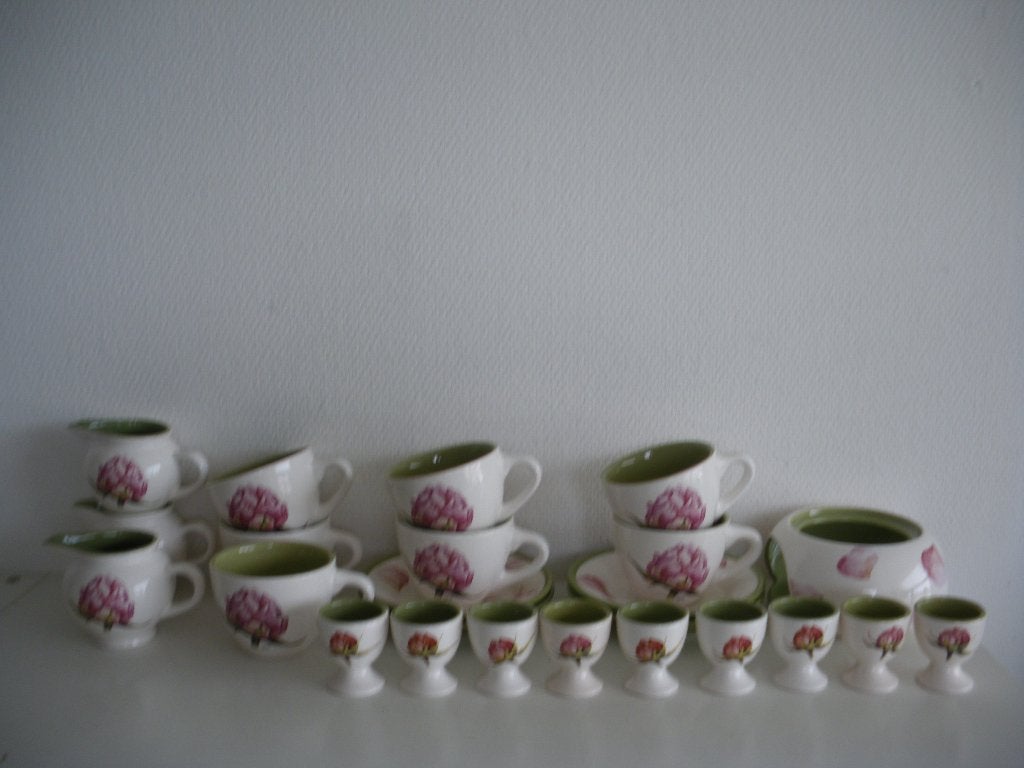 Jet Peony servies, Ophalen of Verzenden, Zo goed als nieuw, Bord(en), Overige stijlen