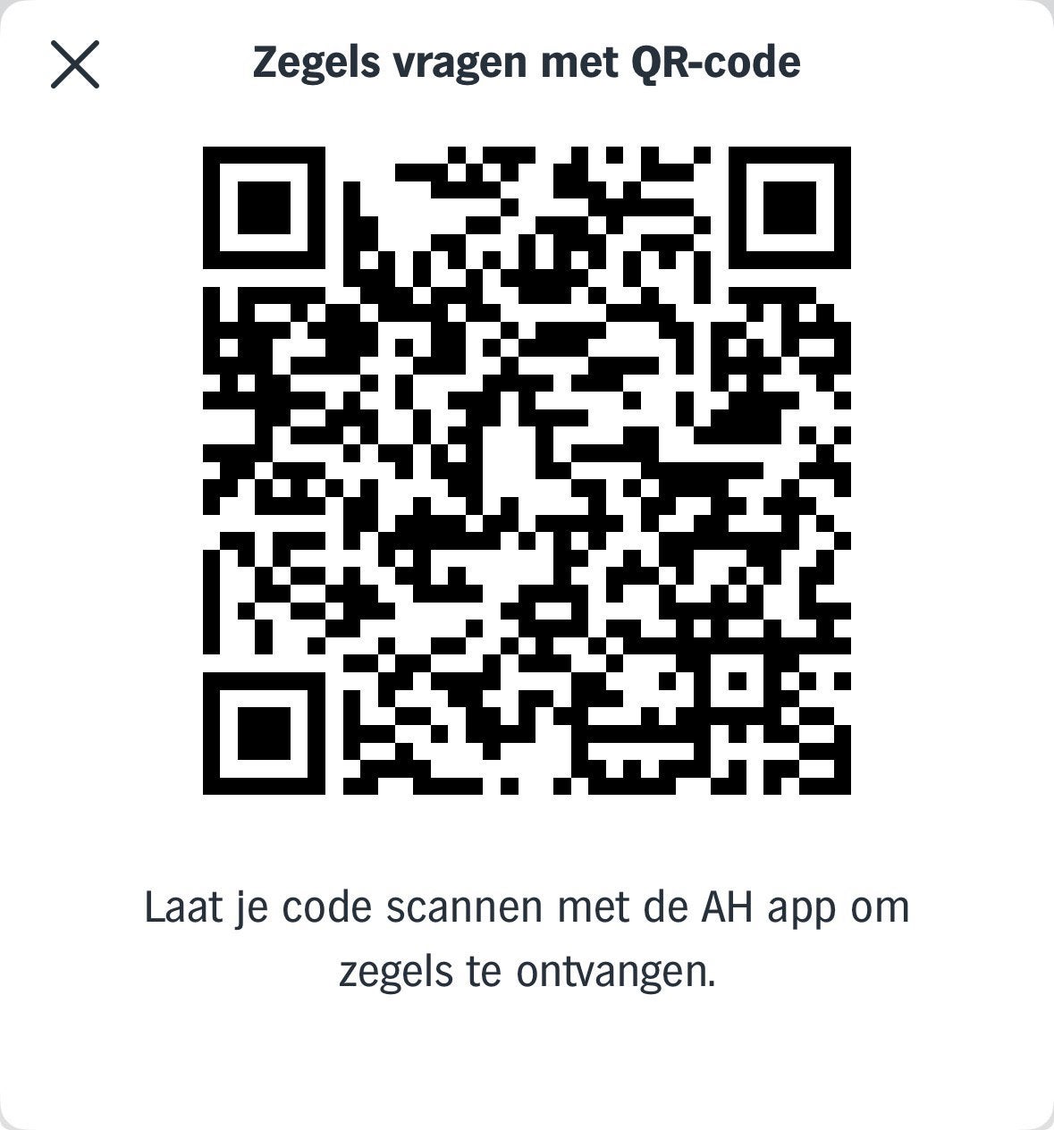 Gevraagd Albert Heijn zegels voor de Wkamerjas, Ophalen, Winkel, Super of Benzinepomp, Volle spaarkaart