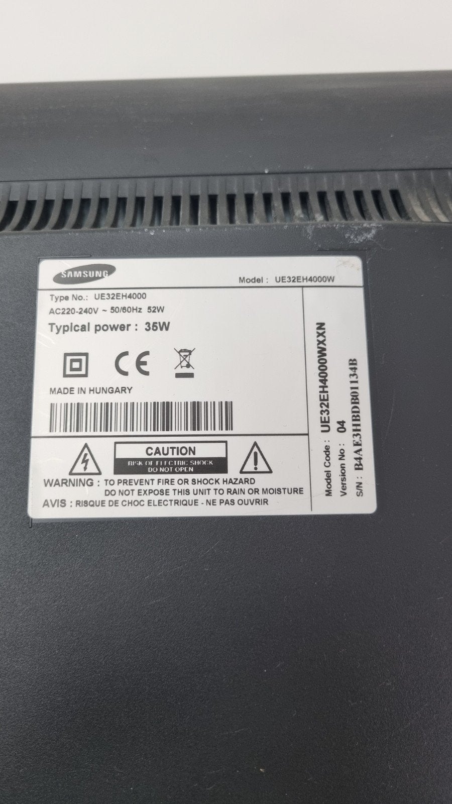 Samsung UE32EH4000W 32 inch HD Ready LED TV met muurbeugel, Audio, Tv en Foto, Televisies, Ophalen, LED, 50 Hz, HD Ready (720p)