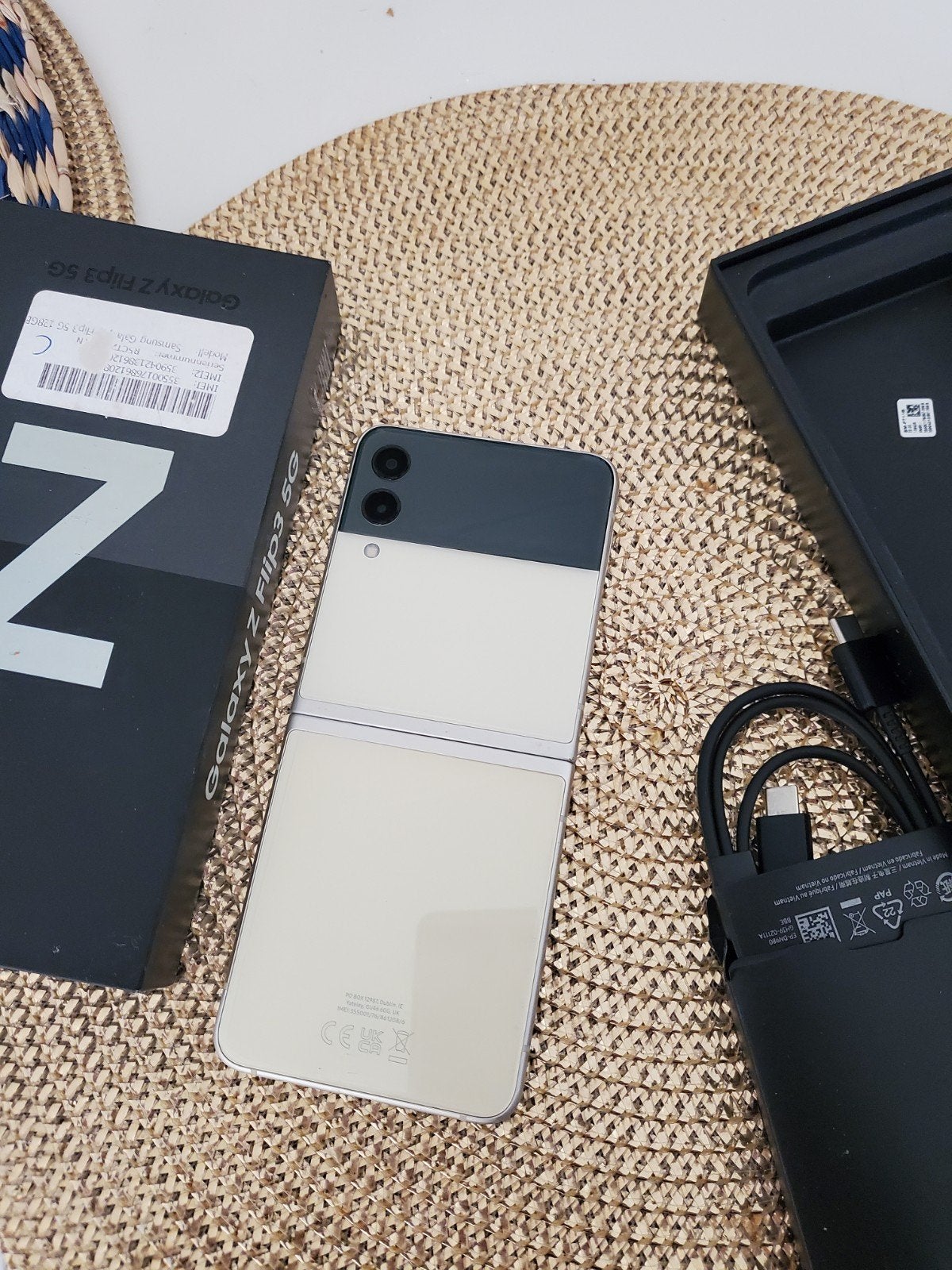 Samsung zflip3, Zwart, Ophalen of Verzenden, Zo goed als nieuw, 128 GB