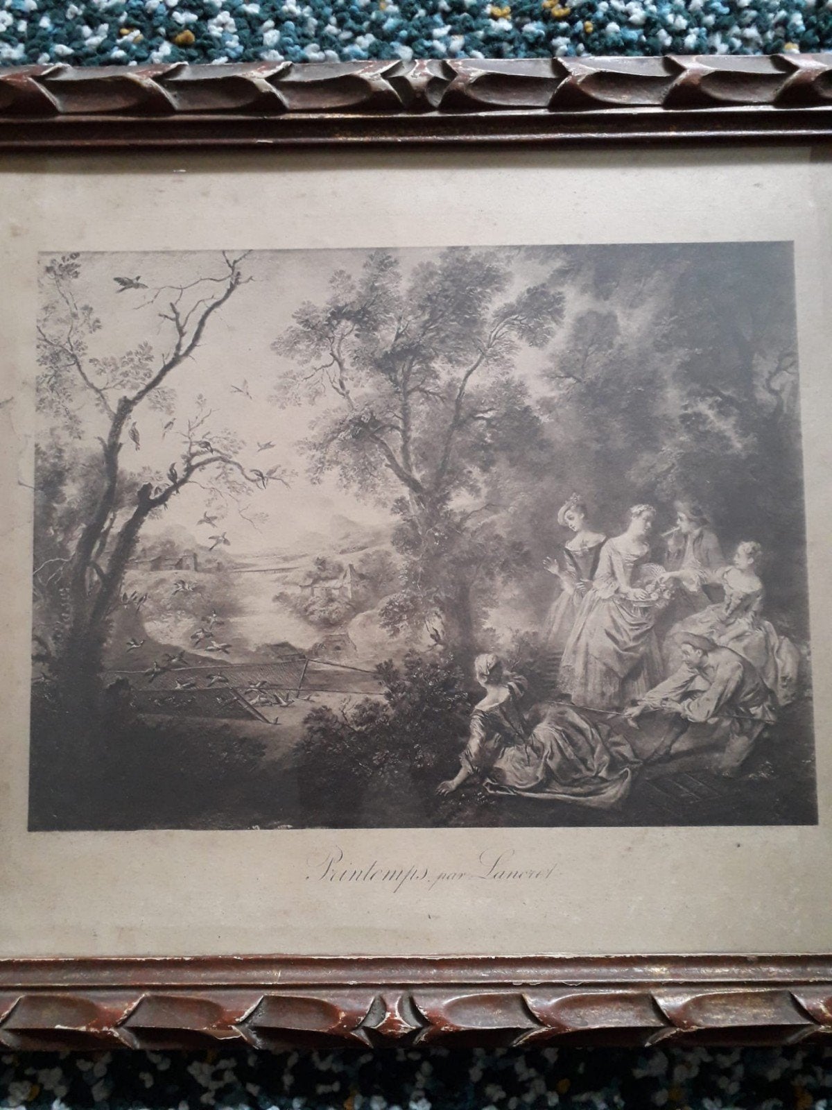 printemps  reproductie nicolas lancret
Reproductie van 18e e, Antiek en Kunst, Ophalen, Reproductie, Achter glas
