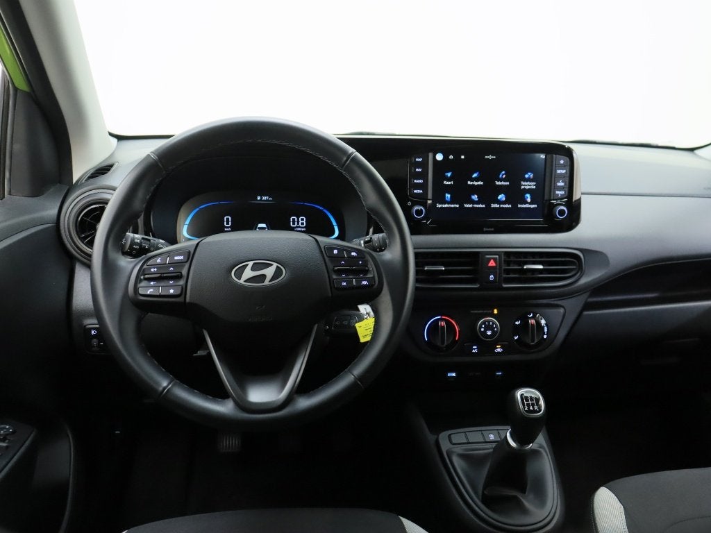 Hyundai i10 1.0 Comfort 5-zits | 15'' Velgen | Private lease, Auto's, 12 maanden, Stof, Gebruikt, Zwart